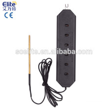Electric fence power voltage tester
